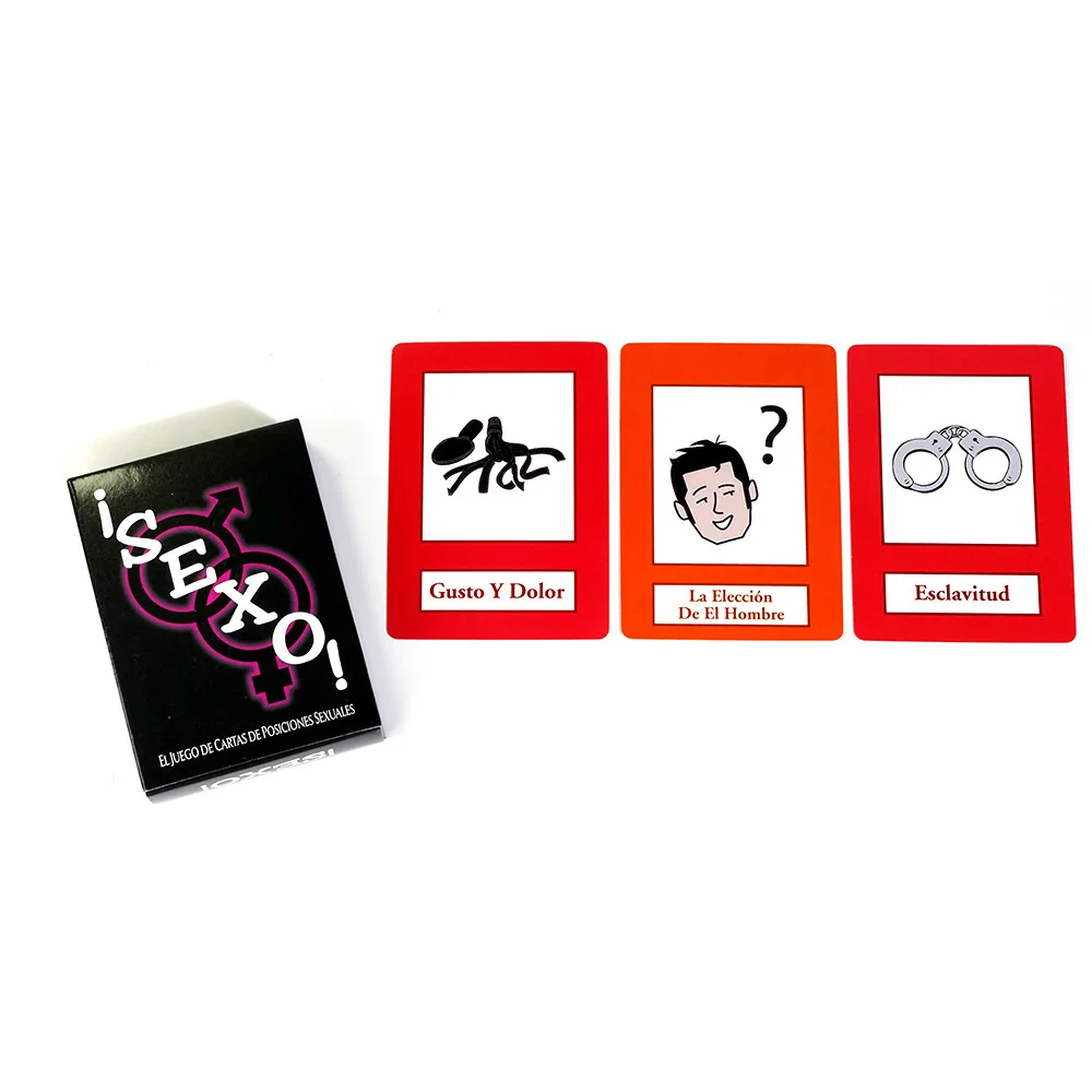 Cartas De Posición Sexual En Inglés Y Español, Juegos De Rol Para Adultos,  Comandos De Dormitorio, Juguetes Sexuales Para Parejas, Más De 18 Productos  Eróticos - Regional SexShop